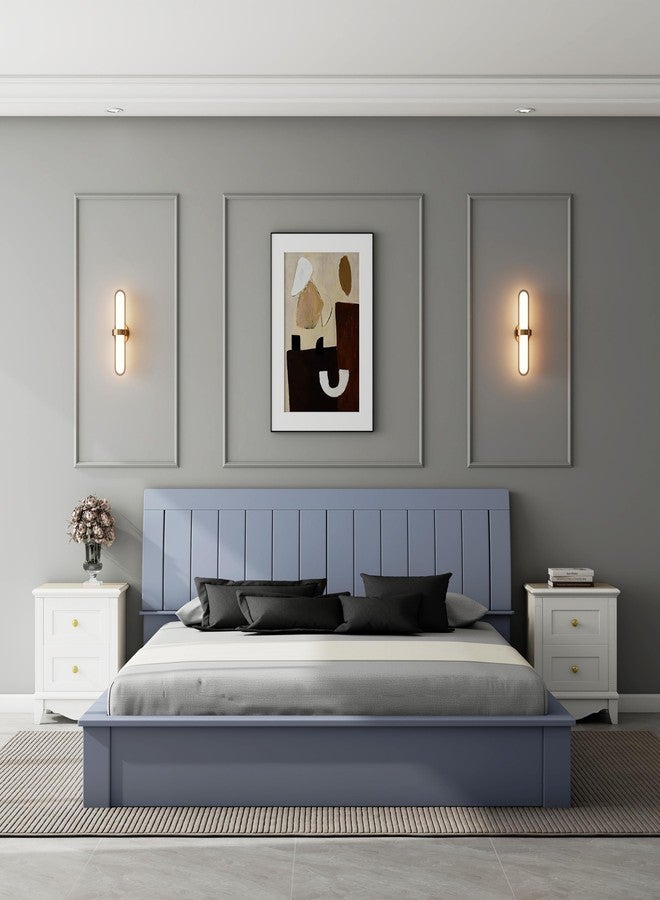 Pangda Peel and Stick Wall Molding Kit, 3D Premade Accent Molding Wainscoting Panel for Interior Wall Moulding Decor, Ready to Assemble Wainscoting Accent Panel(3 Set,21.65x43.3in+43.3x43.3in) - Image 5